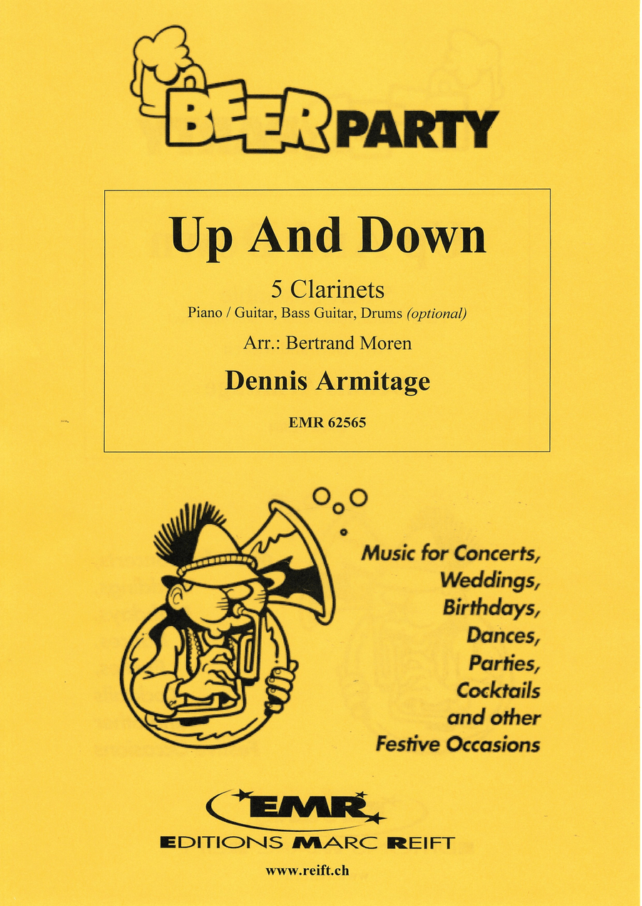 Up And Down Up And Down Clarinet Quintet scores gallery preview page 1
