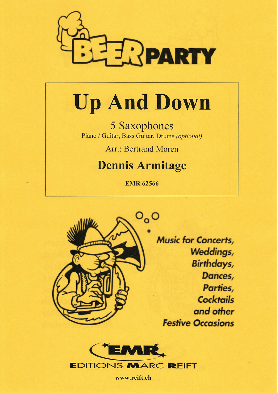 Up And Down Up And Down Saxophone Quintet scores gallery preview page 1