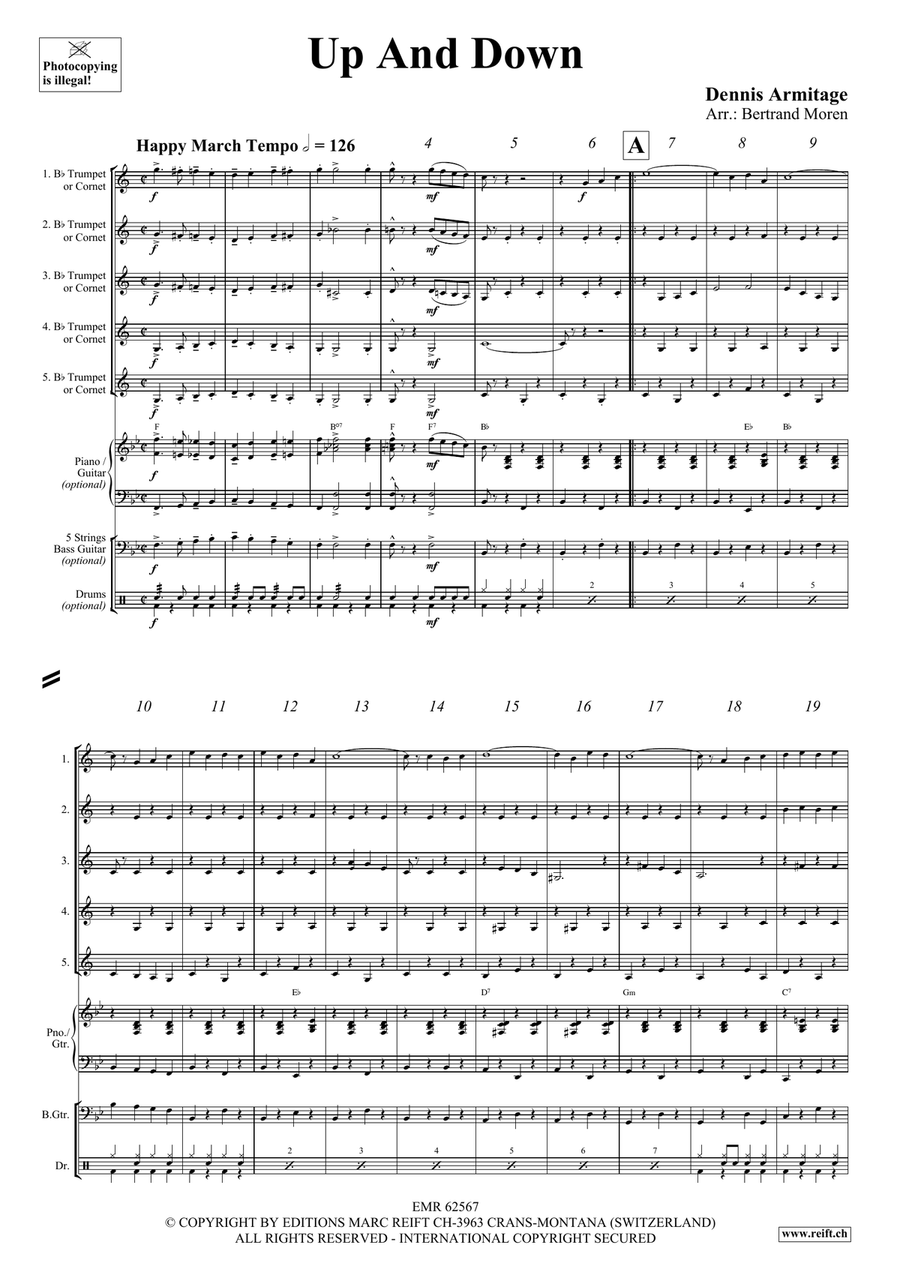 Up And Down Up And Down Cornet scores gallery preview page 4