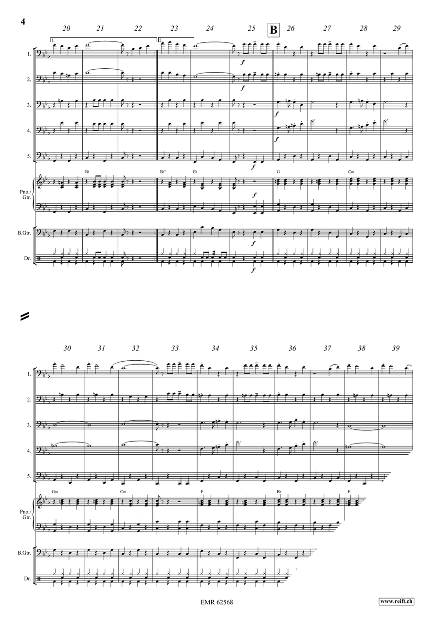 Up And Down Up And Down Trombone scores gallery preview page 5