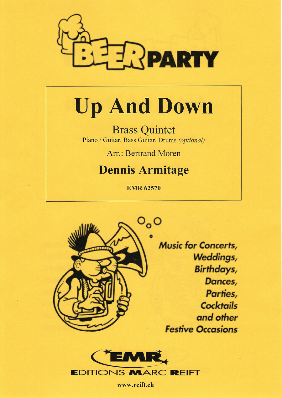 Up And Down Up And Down Brass Quintet scores gallery preview page 1