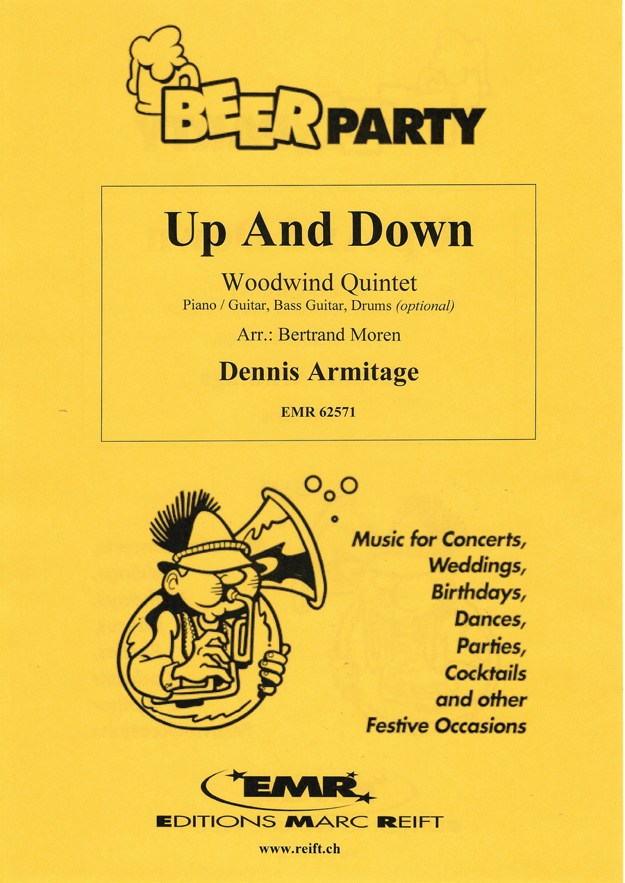 Up And Down Up And Down Woodwind Quintet scores gallery preview page 1