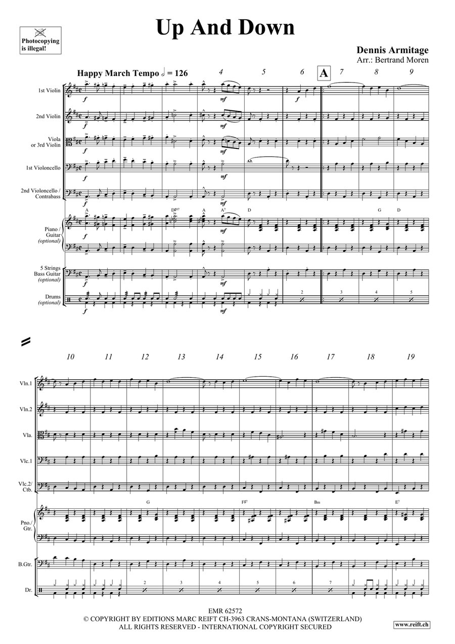 Up And Down Up And Down String Orchestra scores gallery preview page 4