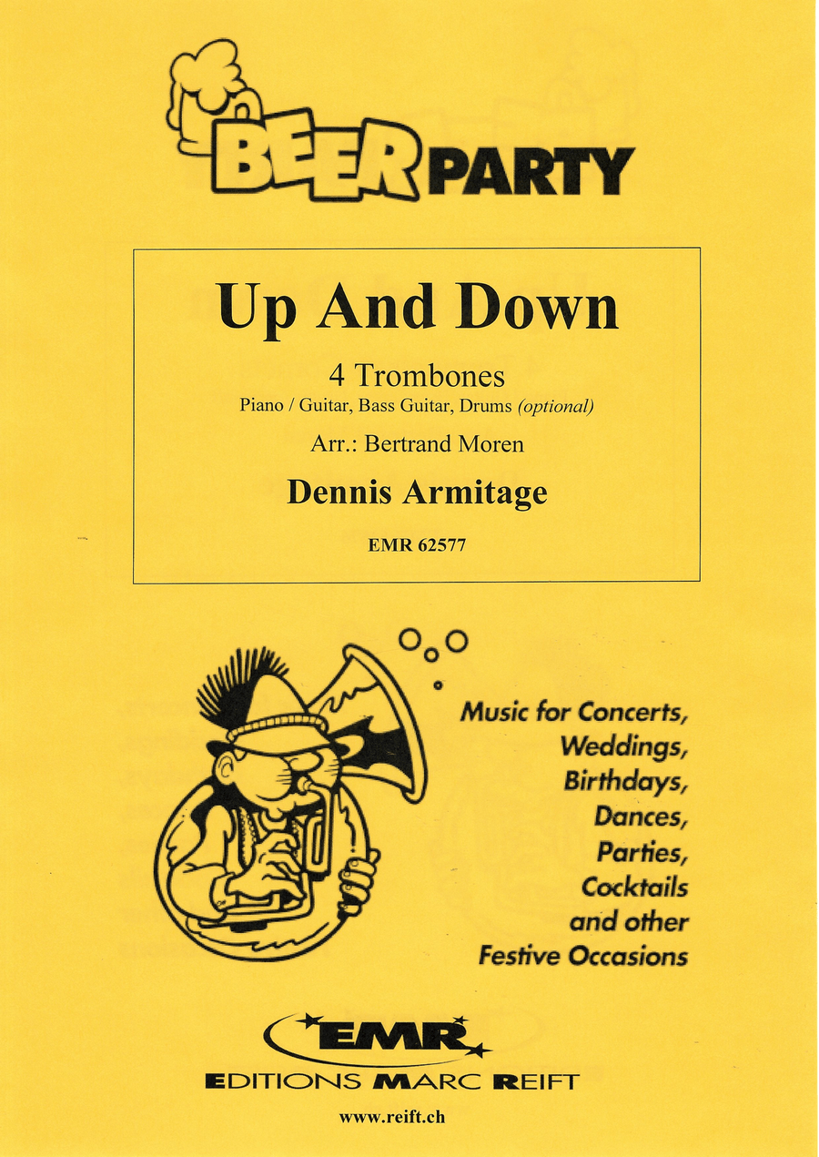 Up And Down Up And Down Trombone Quartet scores gallery preview page 1