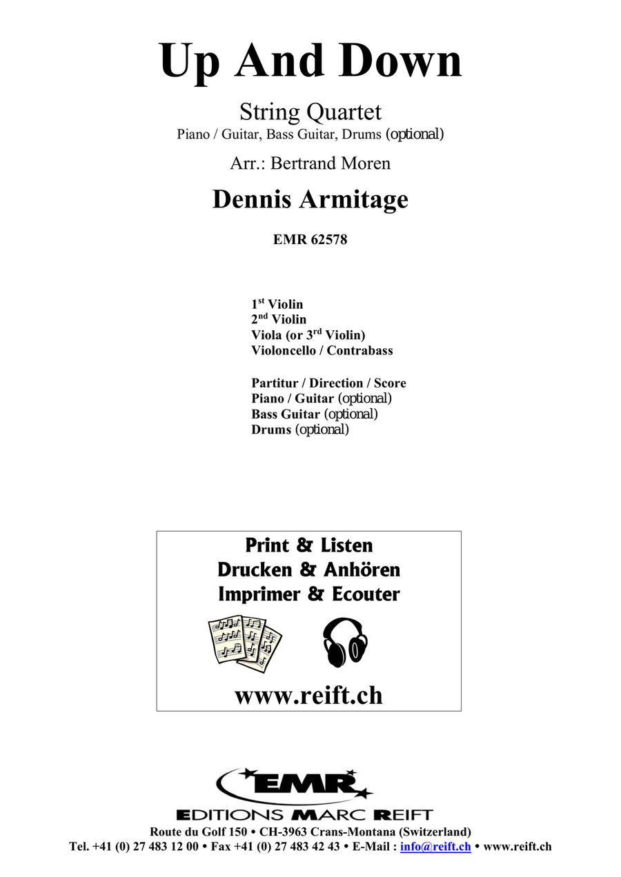 Up And Down Up And Down String Quartet scores gallery preview page 2