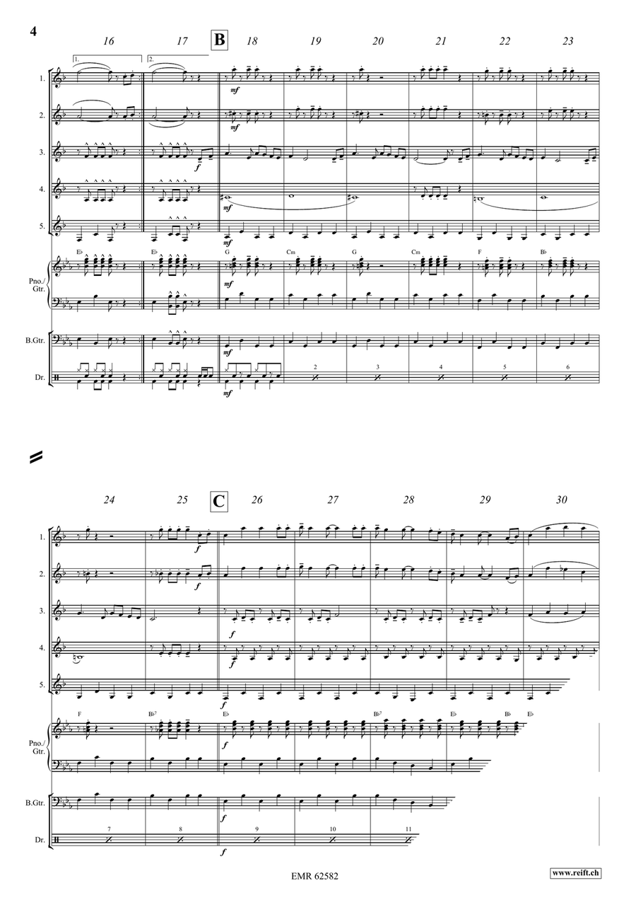 High Times High Times Clarinet Quintet scores gallery preview page 5