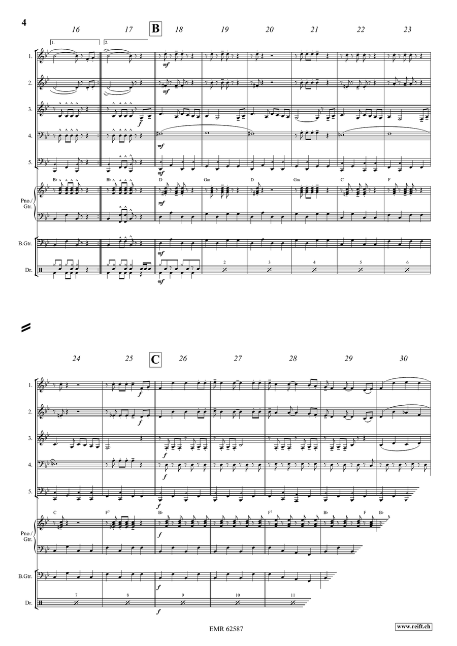 High Times High Times Brass Quintet scores gallery preview page 5