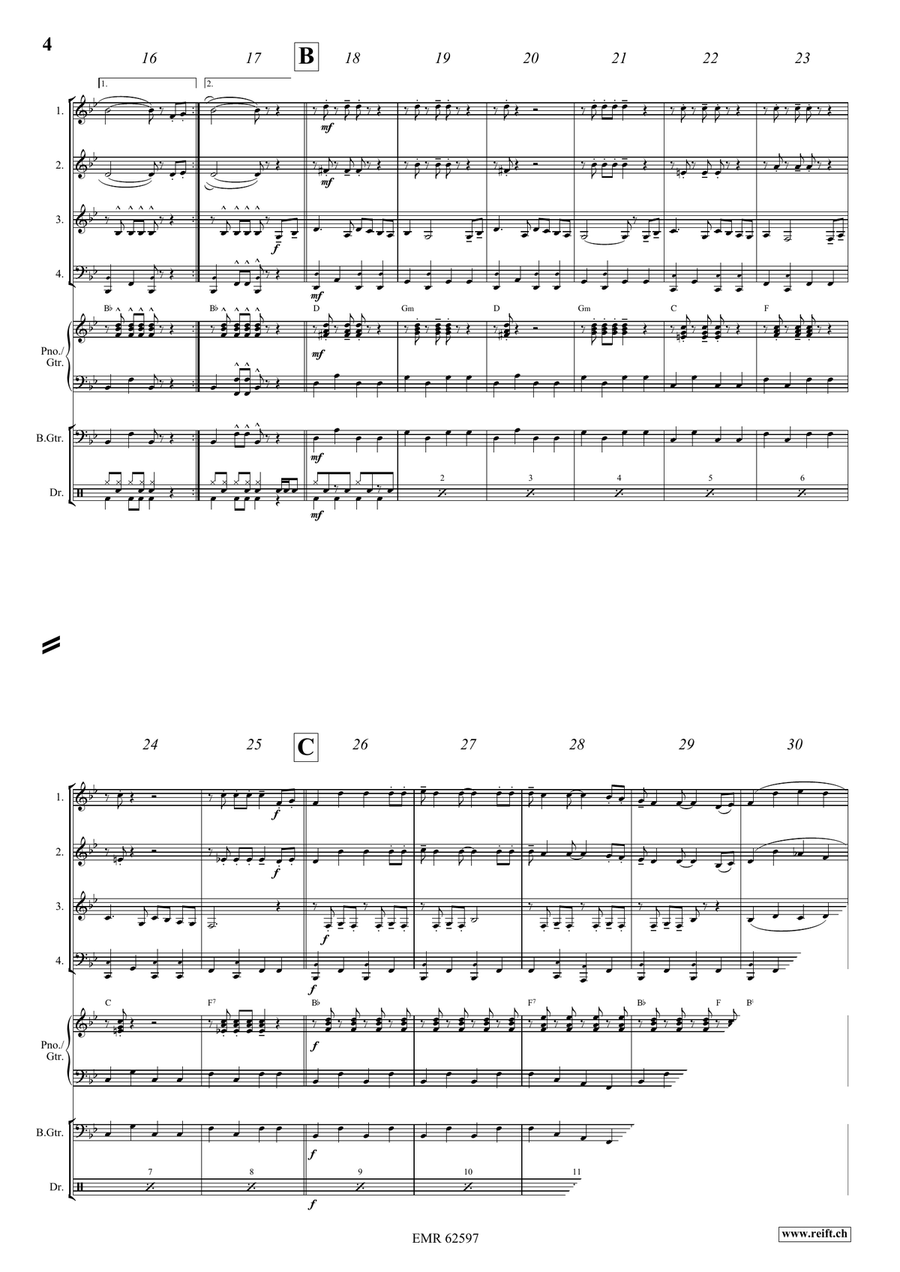 High Times High Times Woodwind Quartet scores gallery preview page 5