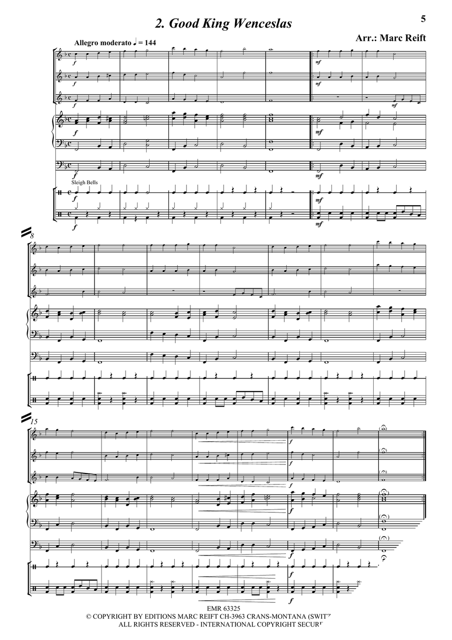 35 Easy Christmas Trios 35 Easy Christmas Trios Flute Trio scores gallery preview page 4