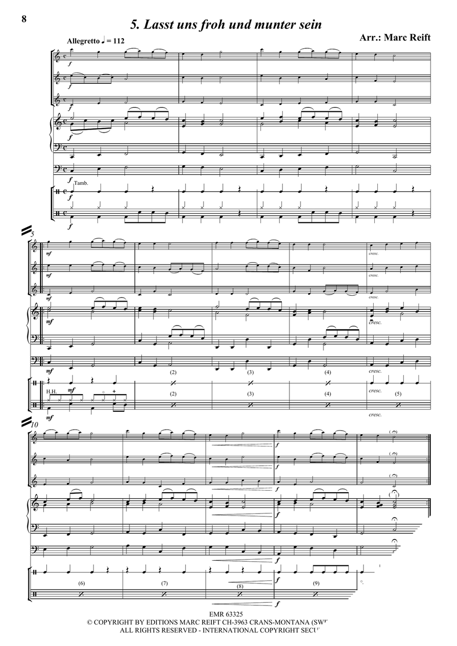35 Easy Christmas Trios 35 Easy Christmas Trios Flute Trio scores gallery preview page 7