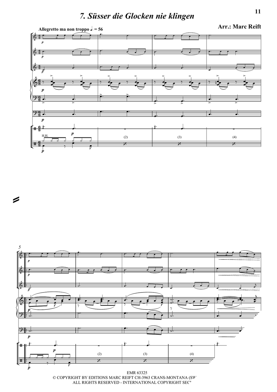 35 Easy Christmas Trios 35 Easy Christmas Trios Flute Trio scores gallery preview page 9