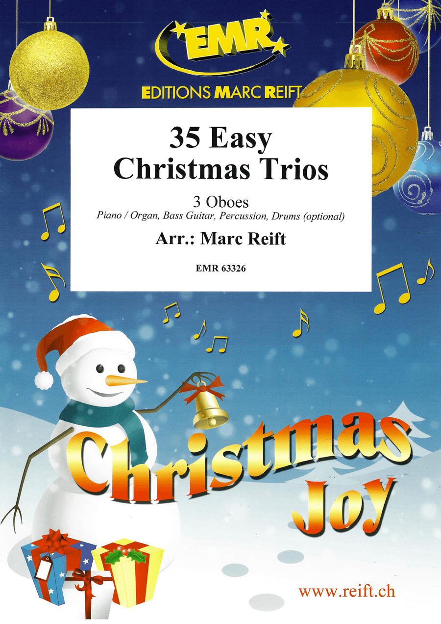 35 Easy Christmas Trios 35 Easy Christmas Trios Oboe scores gallery preview page 1