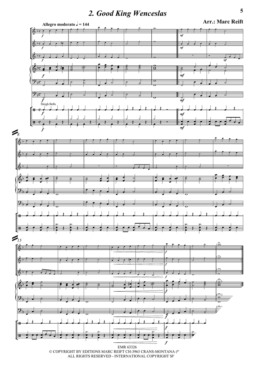 35 Easy Christmas Trios 35 Easy Christmas Trios Oboe scores gallery preview page 4