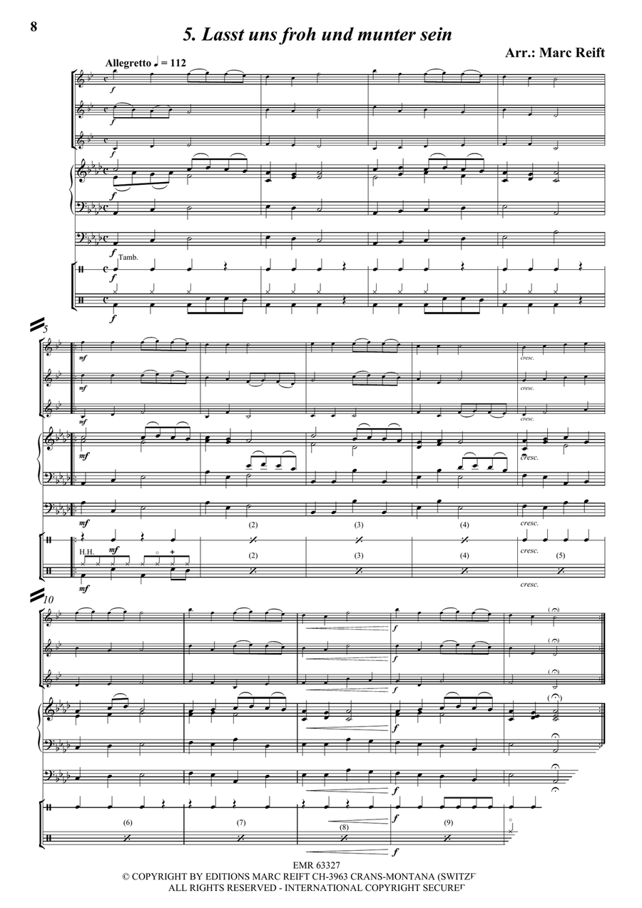 35 Easy Christmas Trios 35 Easy Christmas Trios Clarinet scores gallery preview page 7