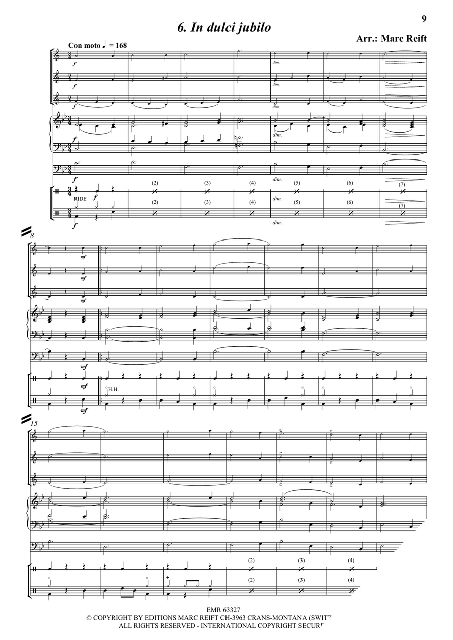 35 Easy Christmas Trios 35 Easy Christmas Trios Clarinet scores gallery preview page 8