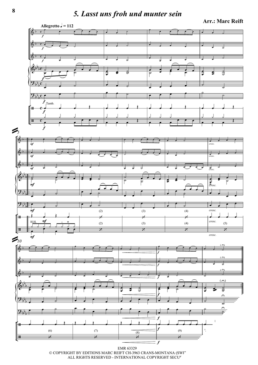 35 Easy Christmas Trios Trumpet Trio - Sheet Music page 7