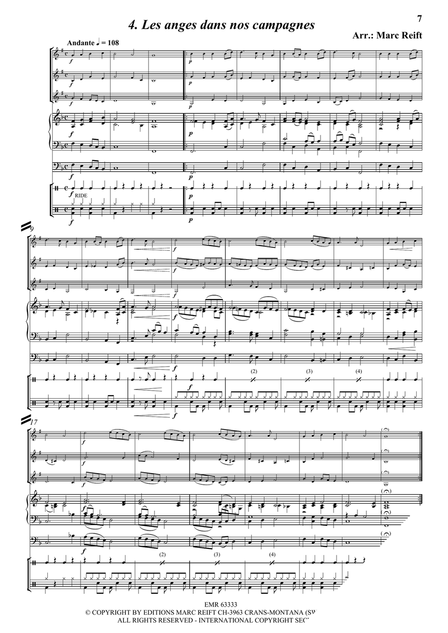 35 Easy Christmas Trios 35 Easy Christmas Trios Euphonium Trio scores gallery preview page 6