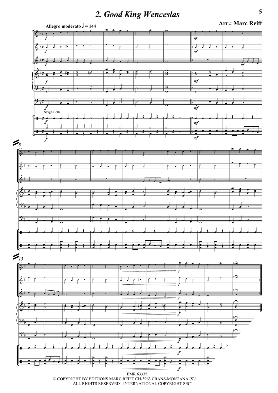 35 Easy Christmas Trios 35 Easy Christmas Trios Violin scores gallery preview page 4