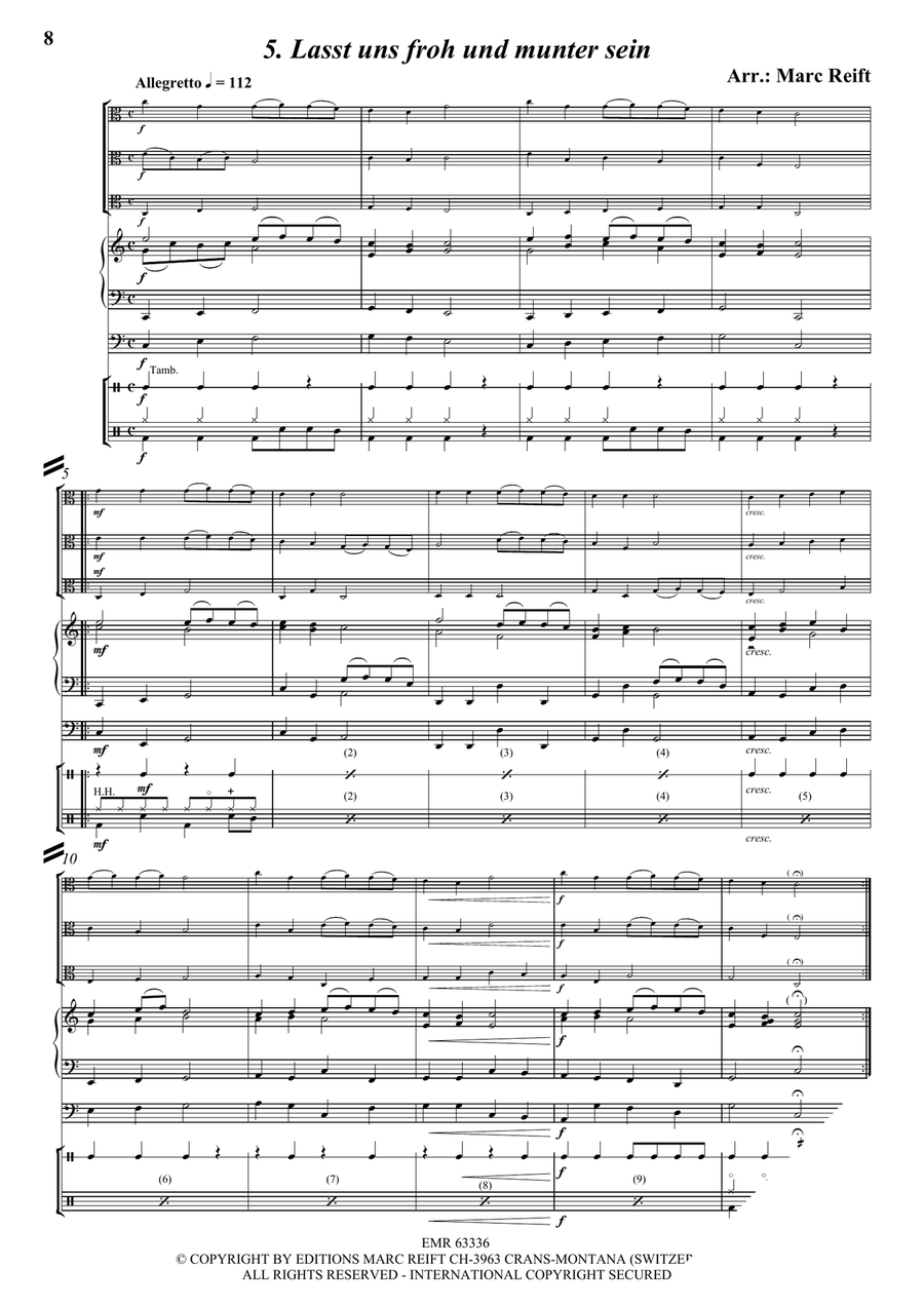 35 Easy Christmas Trios 35 Easy Christmas Trios Viola scores gallery preview page 7