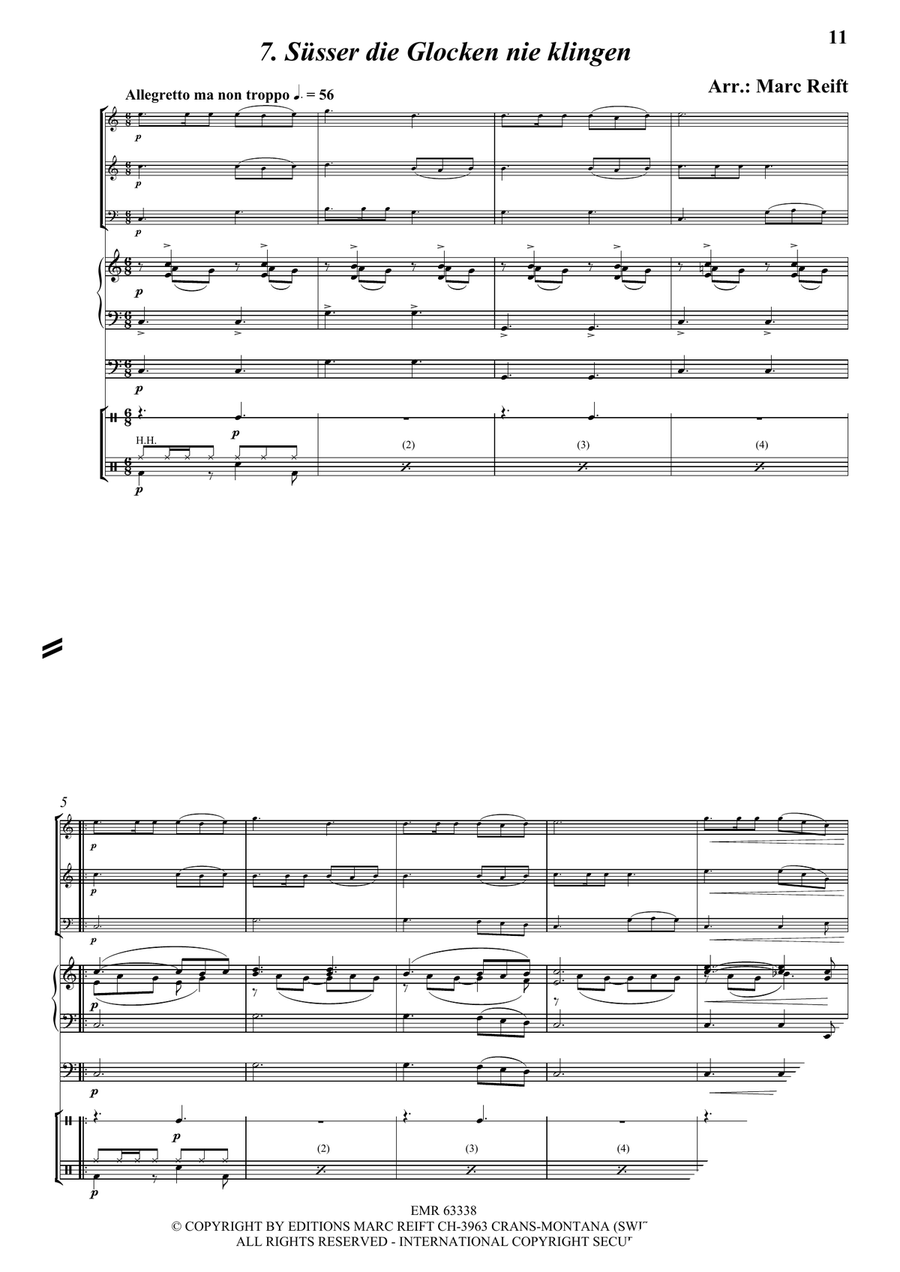 35 Easy Christmas Trios 35 Easy Christmas Trios Flute scores gallery preview page 9