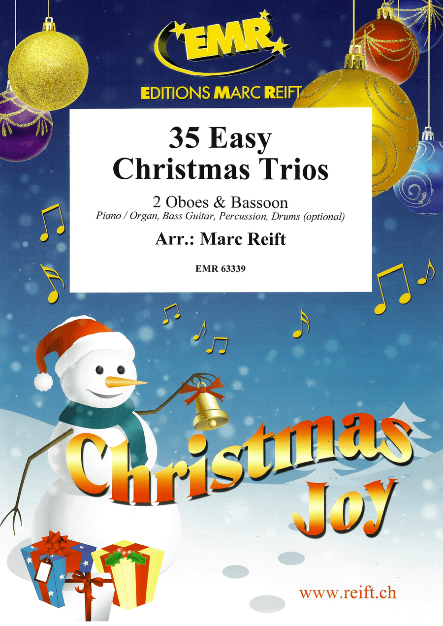 35 Easy Christmas Trios 35 Easy Christmas Trios Oboe scores gallery preview page 1