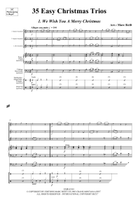 35 Easy Christmas Trios Soprano Saxophone scores gallery preview page 3
