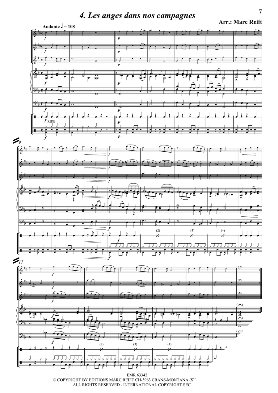 35 Easy Christmas Trios 35 Easy Christmas Trios Tenor Saxophone scores gallery preview page 6
