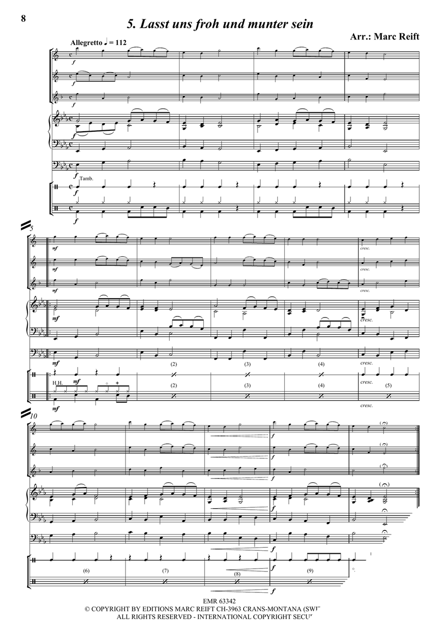 35 Easy Christmas Trios 35 Easy Christmas Trios Tenor Saxophone scores gallery preview page 7