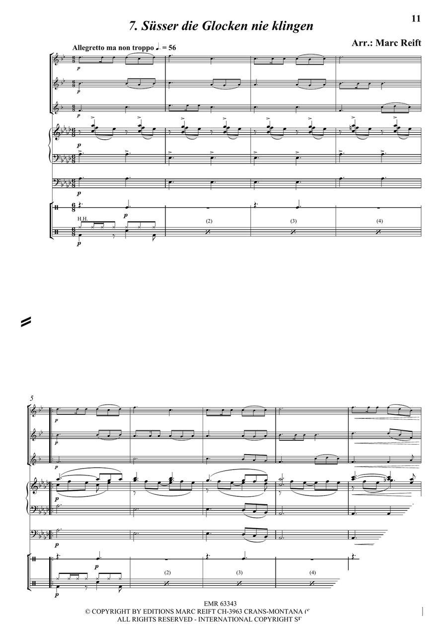 35 Easy Christmas Trios 35 Easy Christmas Trios Tenor Saxophone scores gallery preview page 9