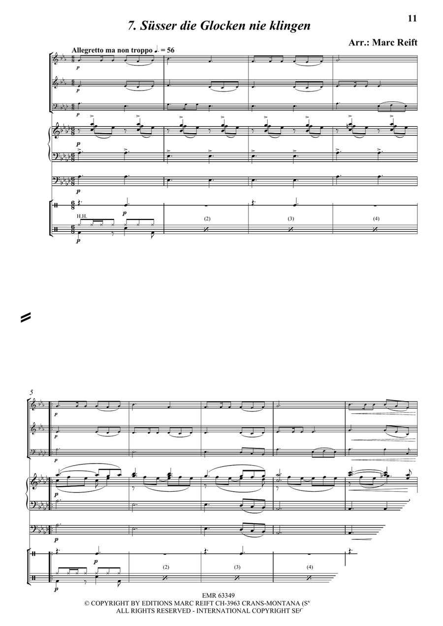 35 Easy Christmas Trios Horn - Sheet Music page 9
