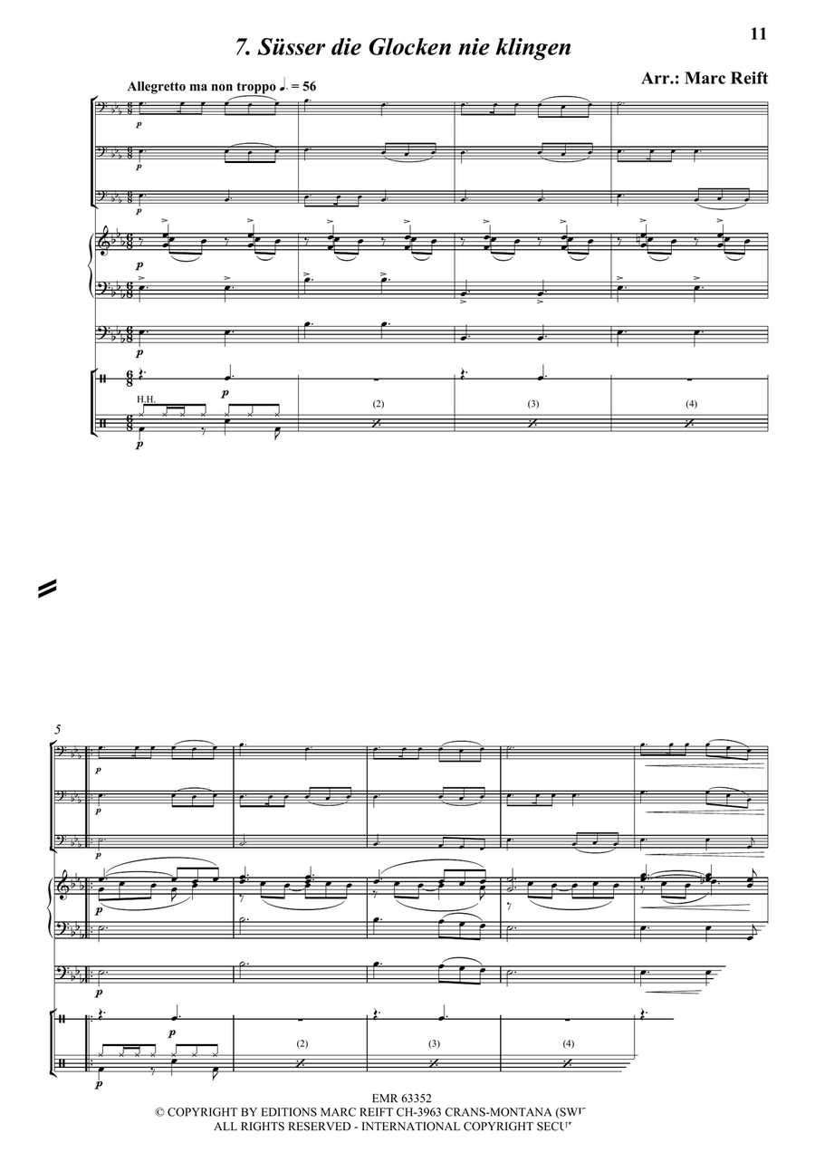 35 Easy Christmas Trios Trombone - Sheet Music page 9
