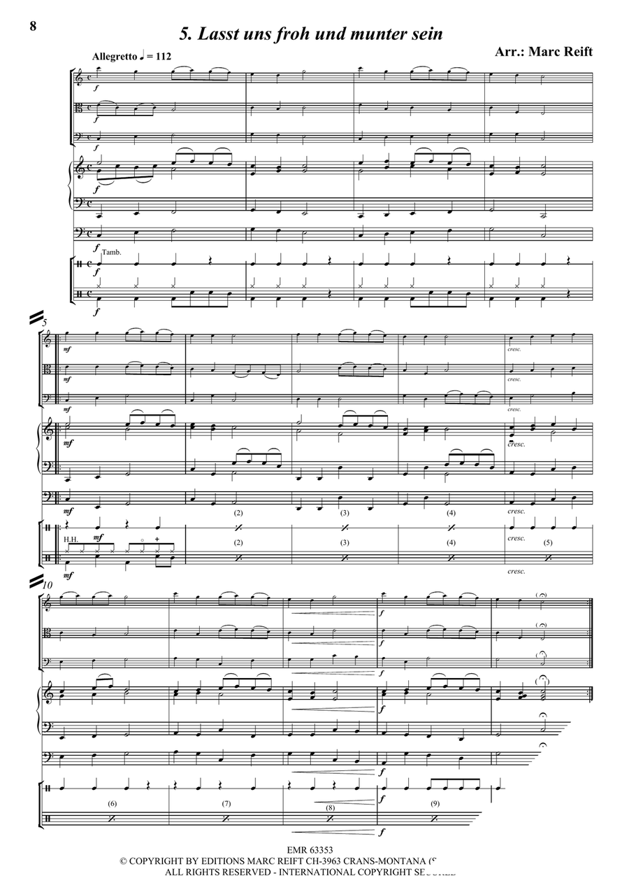 35 Easy Christmas Trios String Trio - Sheet Music page 7