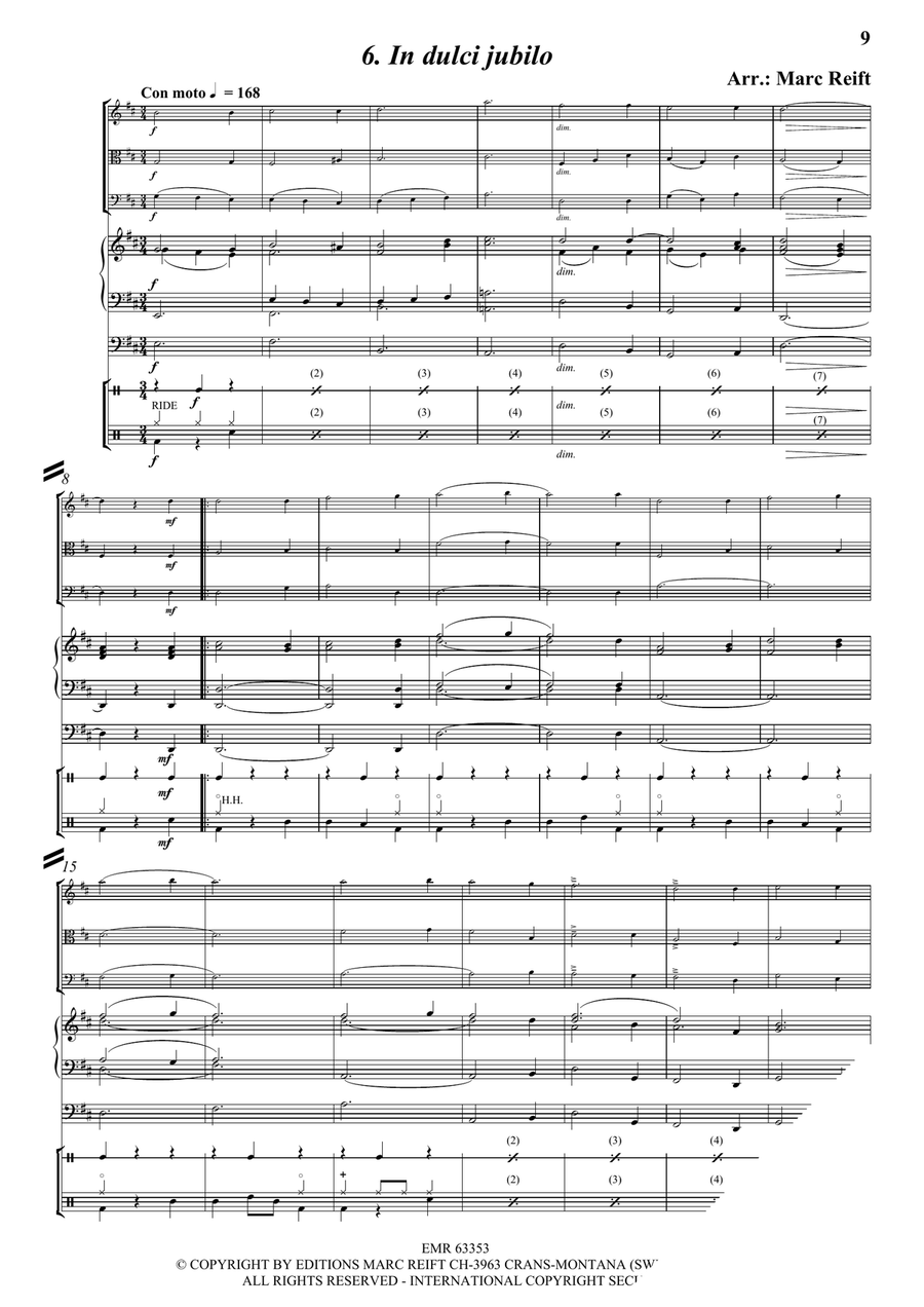 35 Easy Christmas Trios String Trio - Sheet Music page 8