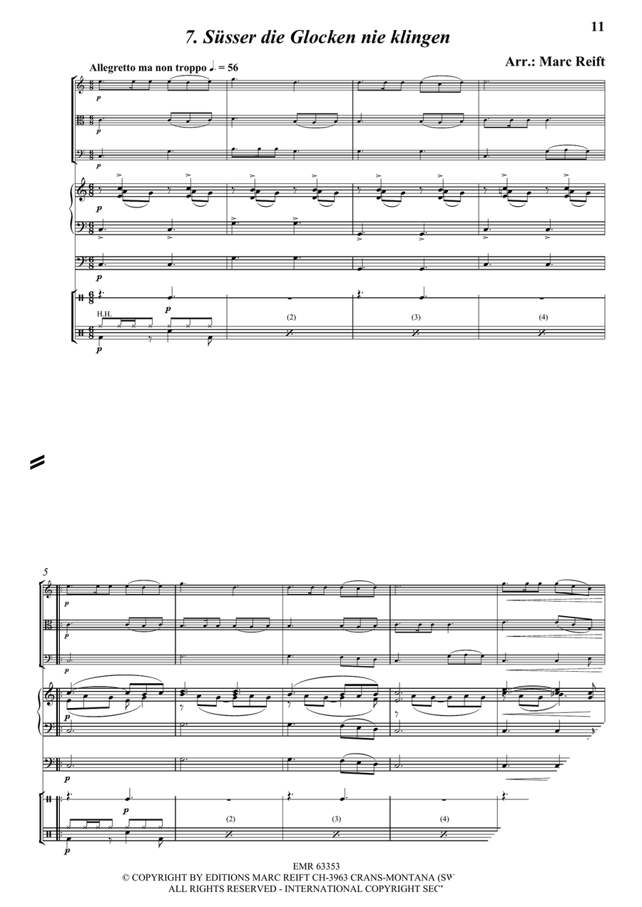35 Easy Christmas Trios String Trio - Sheet Music page 9