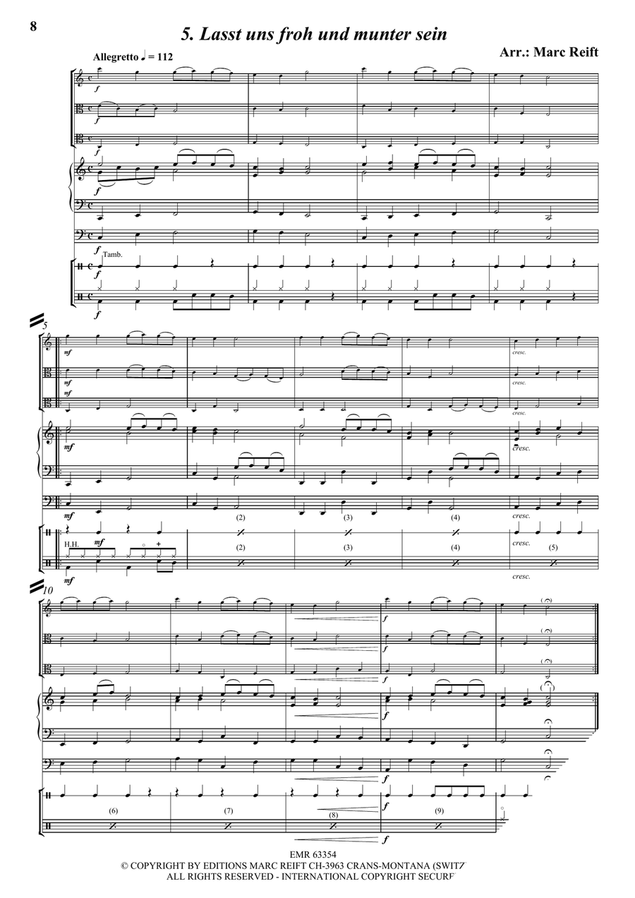35 Easy Christmas Trios 35 Easy Christmas Trios Viola scores gallery preview page 7