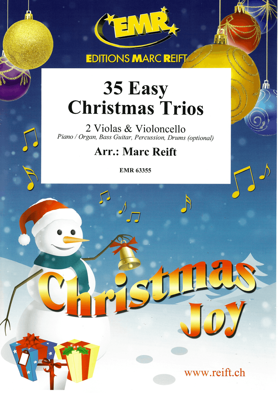35 Easy Christmas Trios 35 Easy Christmas Trios Cello scores gallery preview page 1