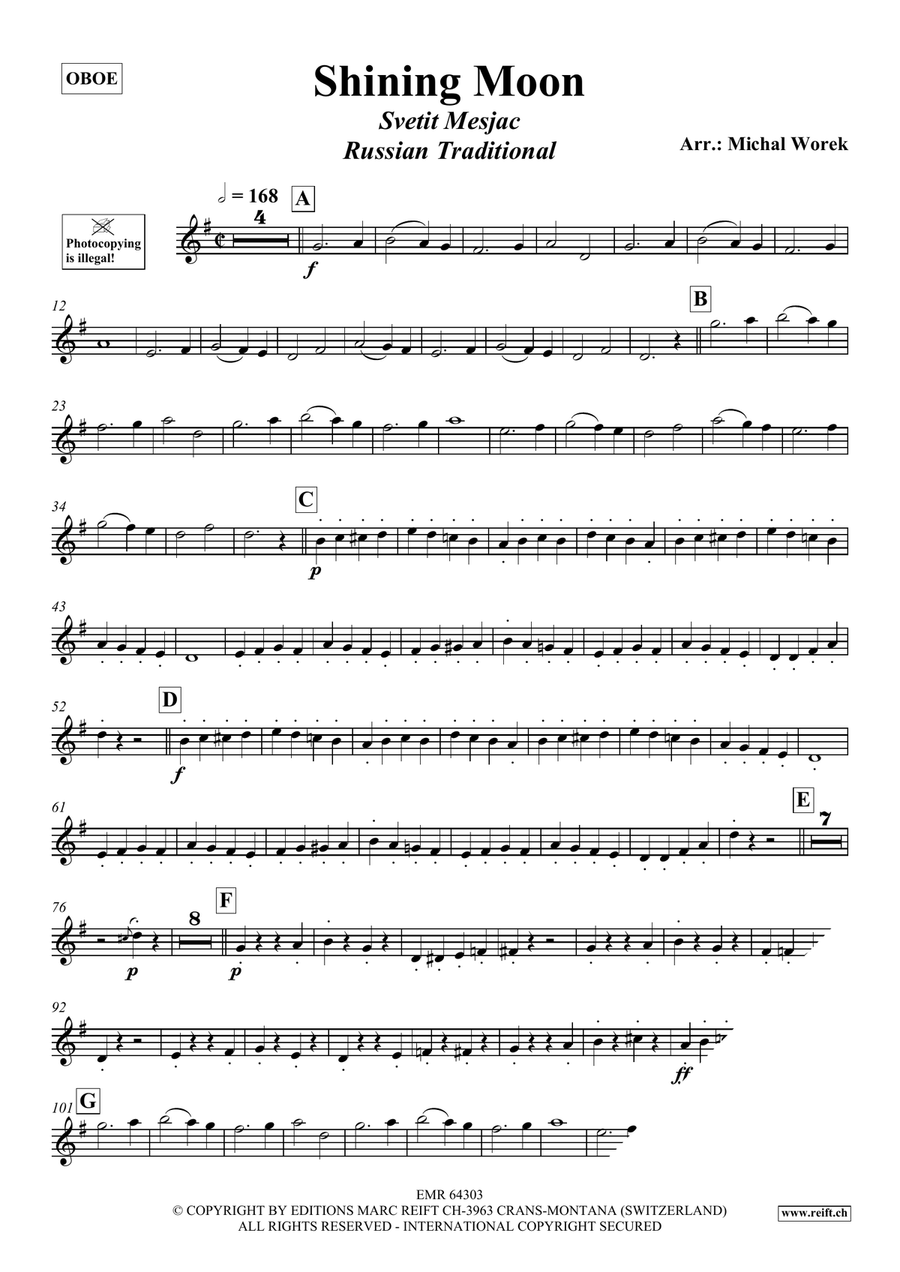 Shining Moon Shining Moon Piano Accompaniment scores gallery preview page 3