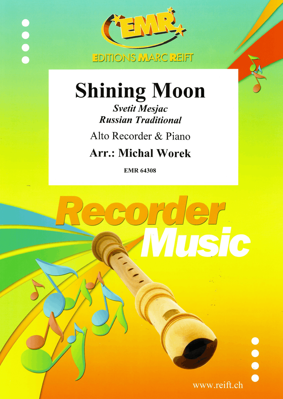 Shining Moon Shining Moon Alto Recorder scores gallery preview page 1