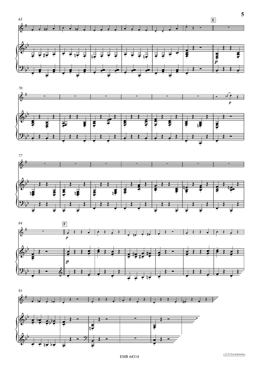 Shining Moon Shining Moon Baritone Saxophone scores gallery preview page 6