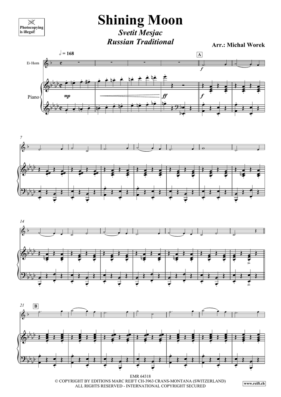 Shining Moon Shining Moon Horn scores gallery preview page 4