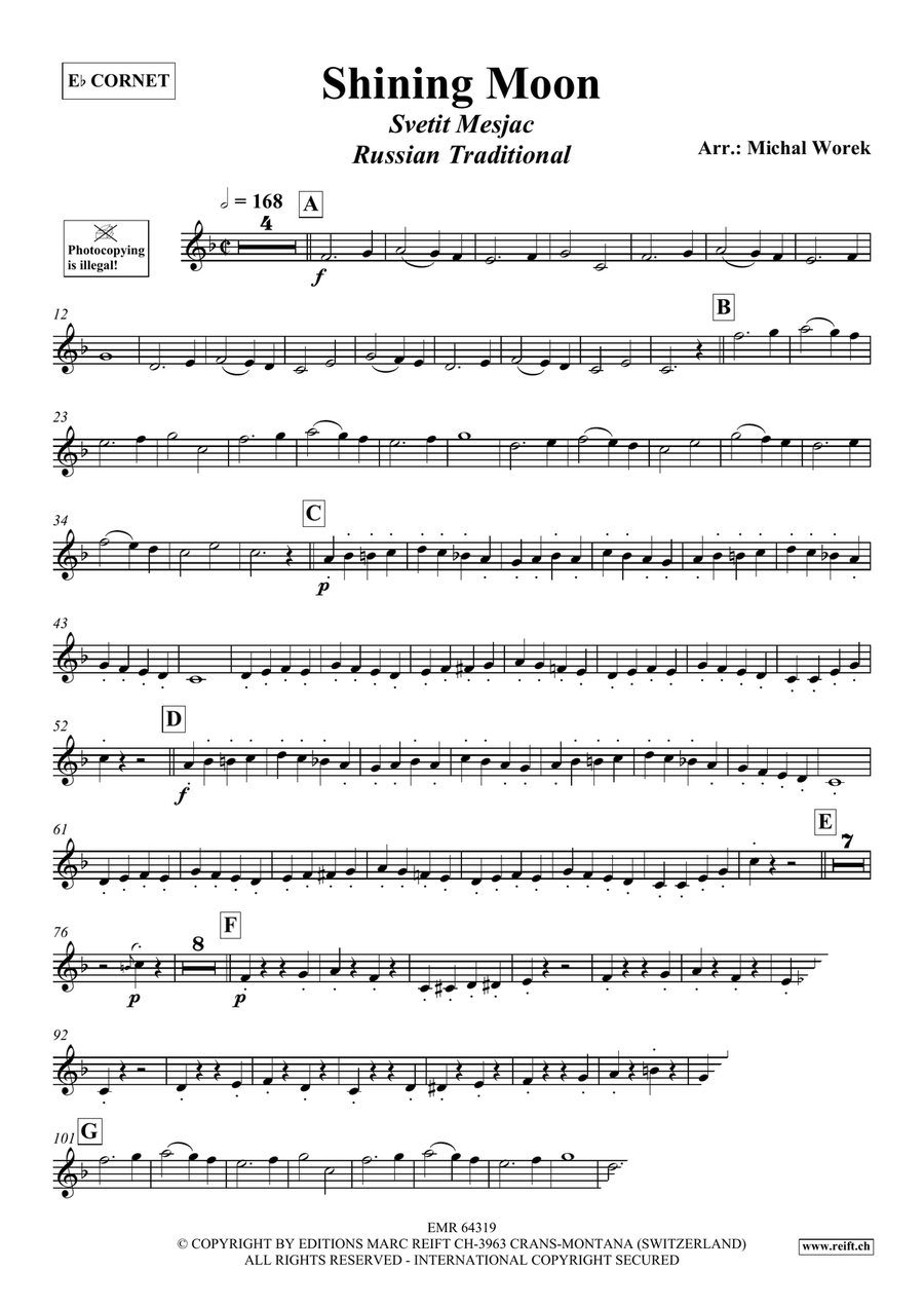 Shining Moon Shining Moon Cornet scores gallery preview page 3