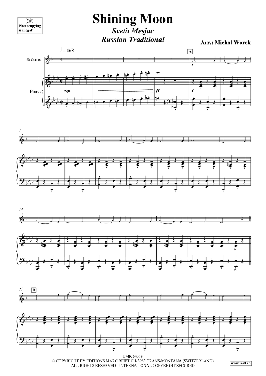 Shining Moon Shining Moon Cornet scores gallery preview page 4