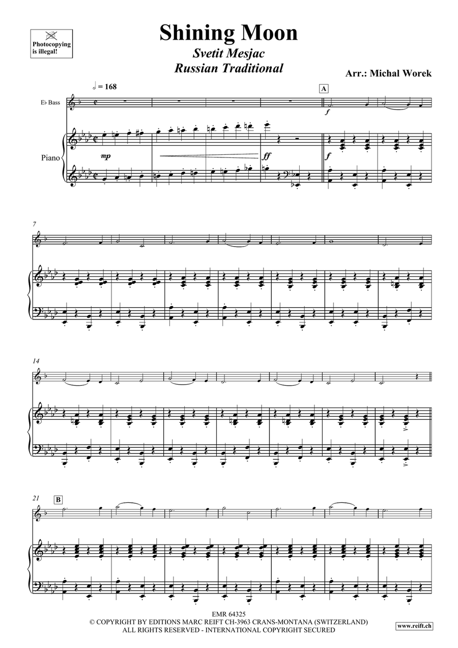 Shining Moon Shining Moon Voice Solo scores gallery preview page 4