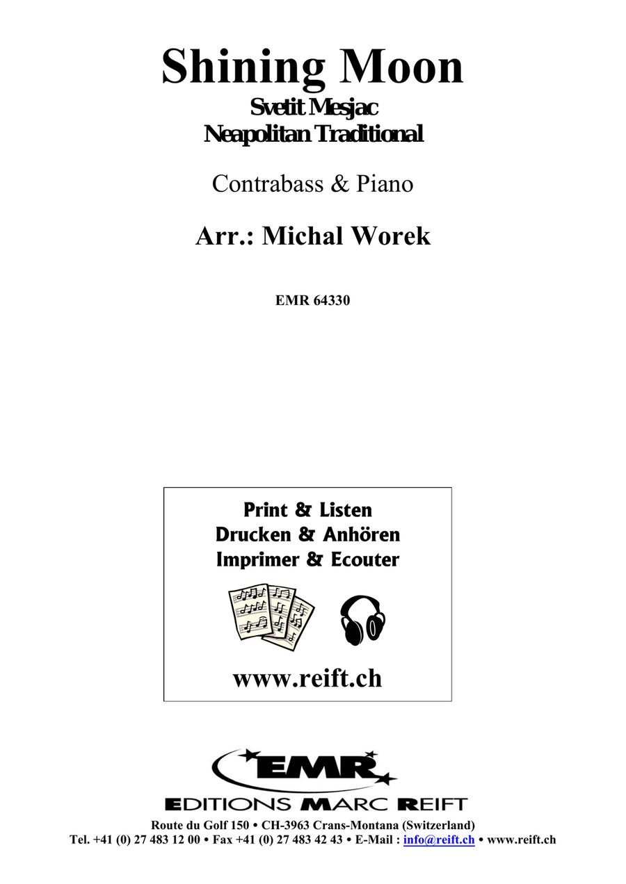 Shining Moon Shining Moon Double Bass scores gallery preview page 2