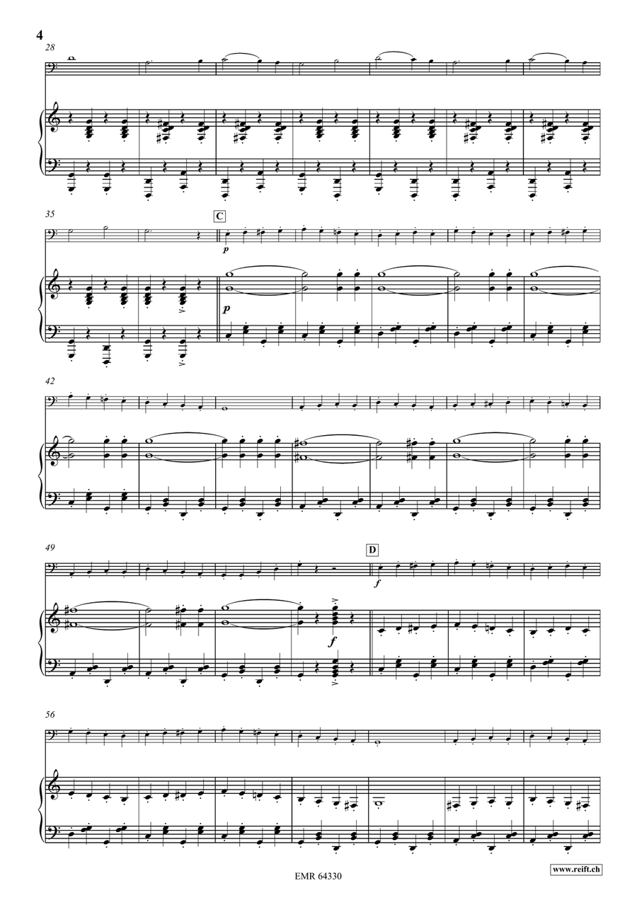 Shining Moon Shining Moon Double Bass scores gallery preview page 5