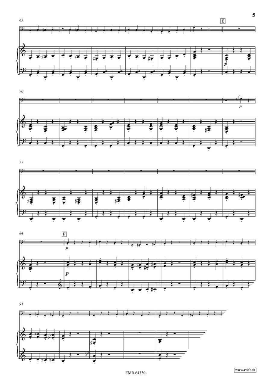 Shining Moon Shining Moon Double Bass scores gallery preview page 6