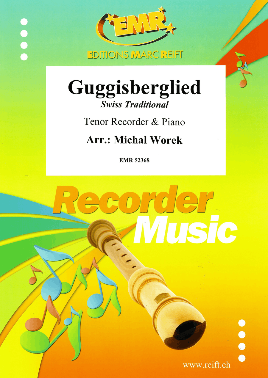 Guggisberglied Guggisberglied Tenor Recorder scores gallery preview page 1