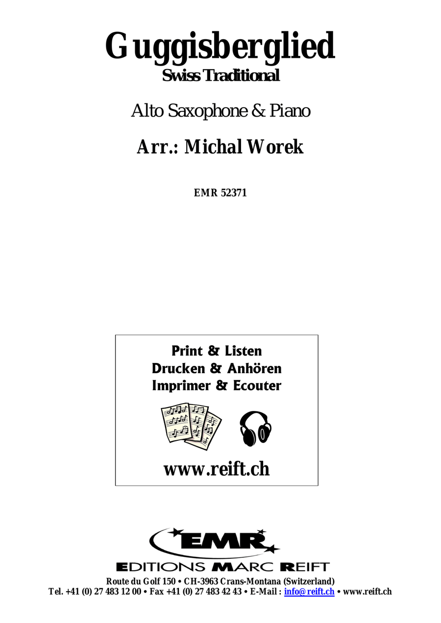 Guggisberglied Guggisberglied Alto Saxophone scores gallery preview page 2