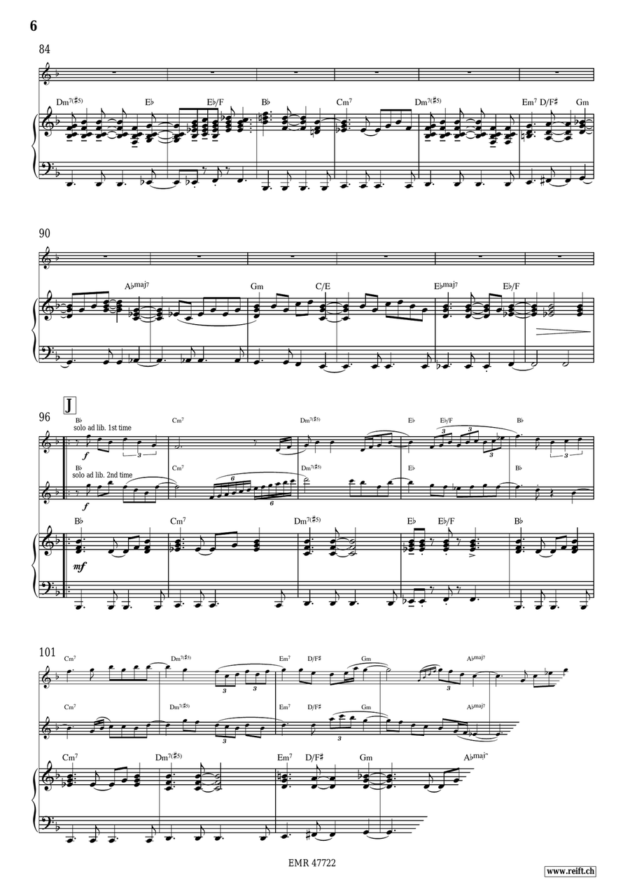Jazzy Concerto Jazzy Concerto Flute Solo scores gallery preview page 8