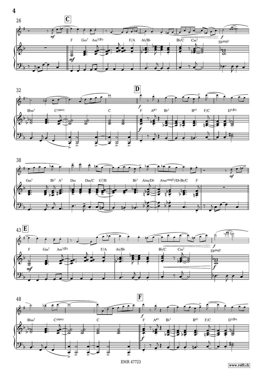 Jazzy Concerto Jazzy Concerto Clarinet Solo scores gallery preview page 6